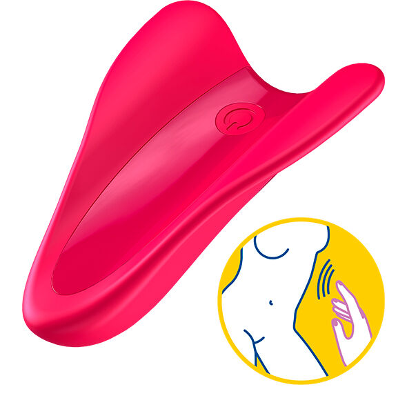 Satisfyer High Fly Sormivibraattori - Fuksia | Niks.fi verkkokauppa