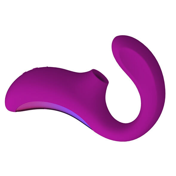 LELO Enigma kaksoisstimulaattori imutoiminnolla, violetti
