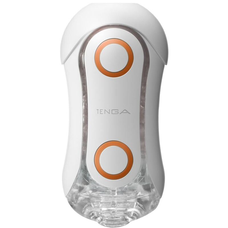 Tenga Flip Orb Strong Crash Masturbator White And Orange | Niks.fi verkkokauppa