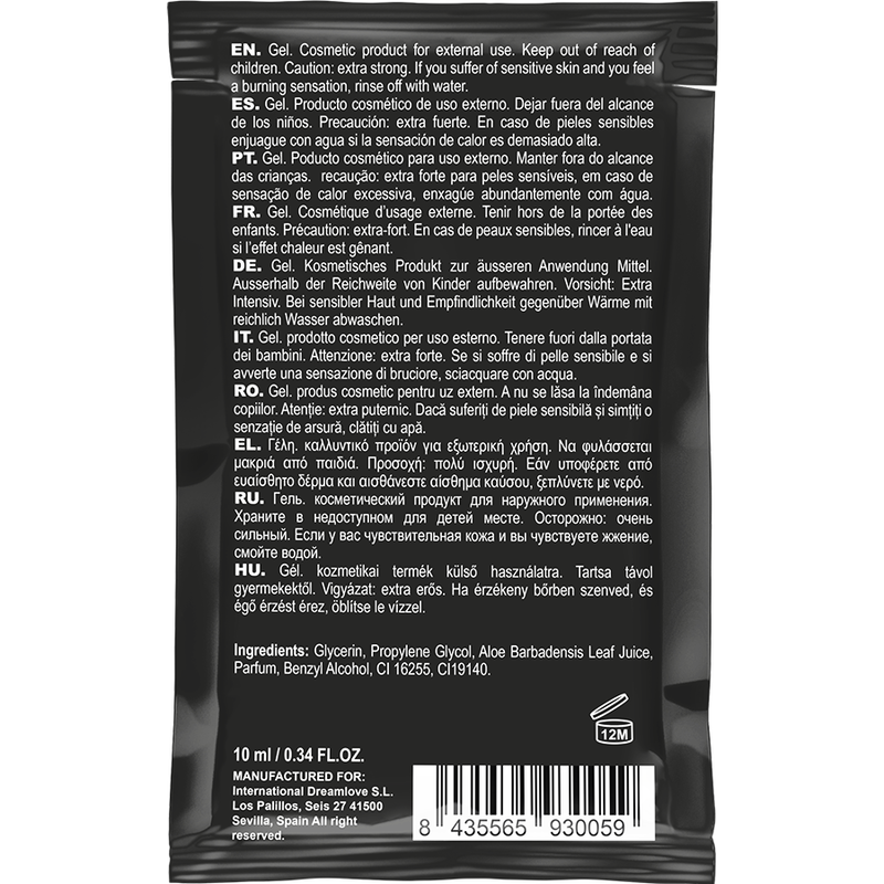 Coquette Chic Desire Pocket Chronos Delay Retardant Gel For Him 10 Ml | Niks.fi verkkokauppa