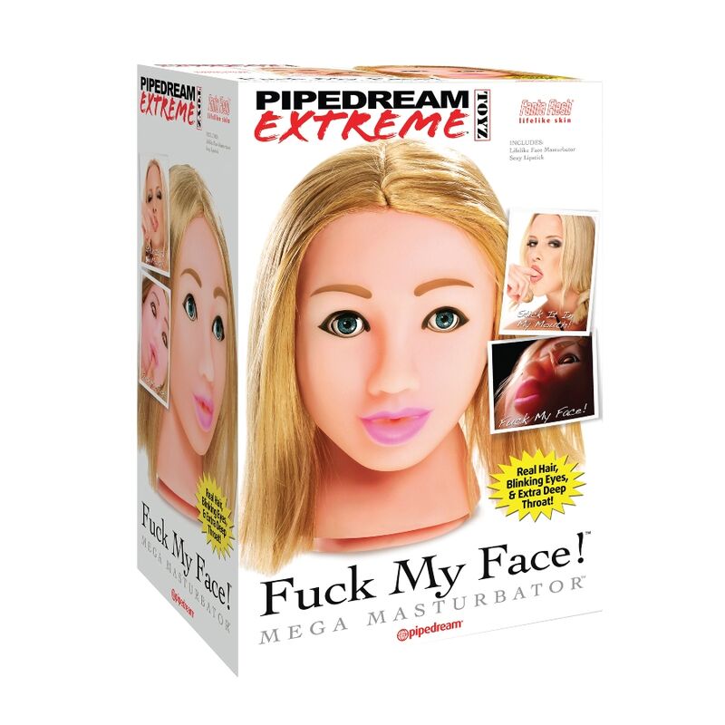 Extreme Toyz Fuck Me Mega Masturbator Blonde Face | Niks.fi verkkokauppa