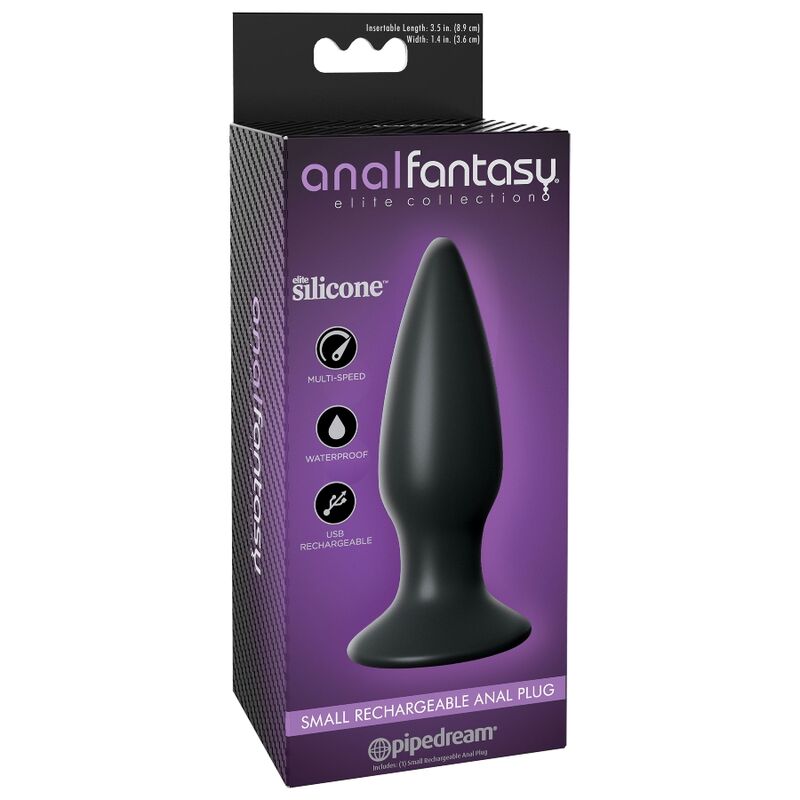Anal Fantasy Elite Collection Small Rechargeable Anal Plug | Niks.fi verkkokauppa