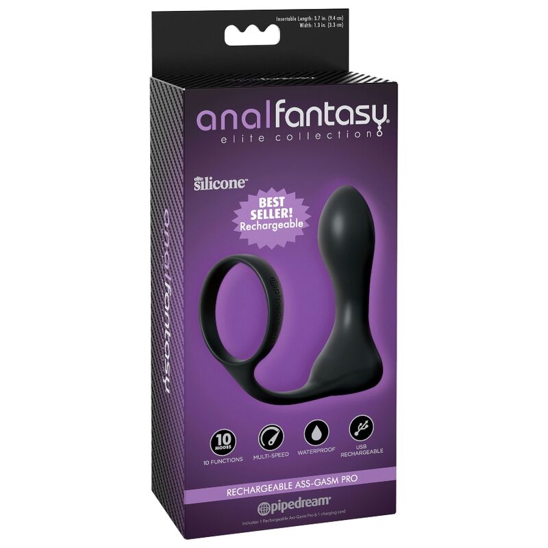 Anal Fantasy Elite Collection Rechargeable Ass-Gasm Pro | Niks.fi verkkokauppa