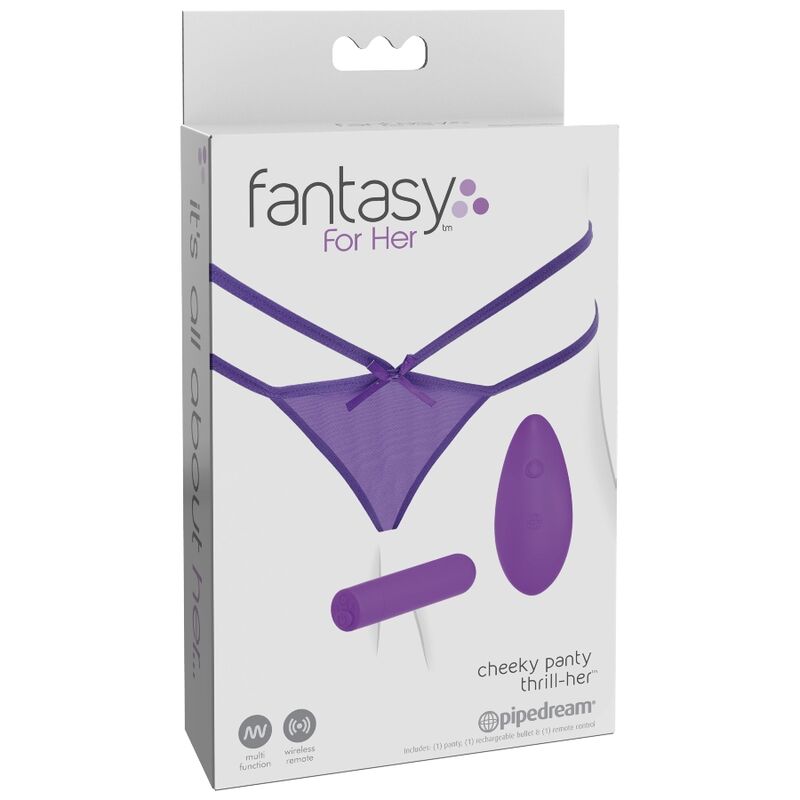 Fantasy For Her Cheeky Panty Thrill-Her | Niks.fi verkkokauppa