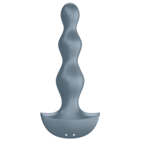Satisfyer Lolli Plug 2 Plug Vibrator Grey | Niks.fi verkkokauppa
