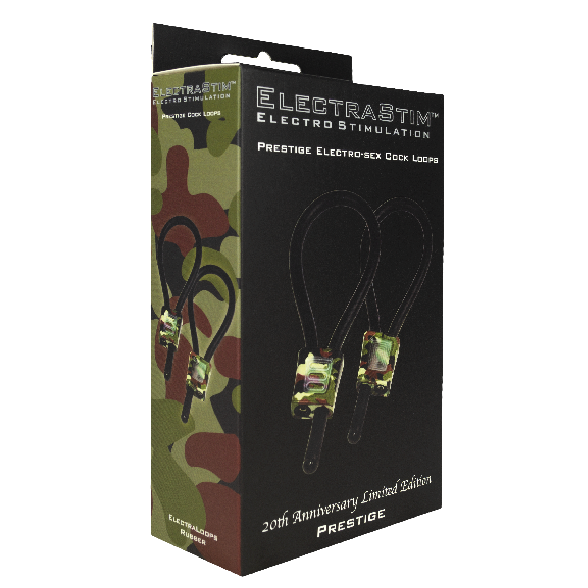 Prestige Electraloops Adjustable Cock Rings Camouflage | Niks.fi verkkokauppa