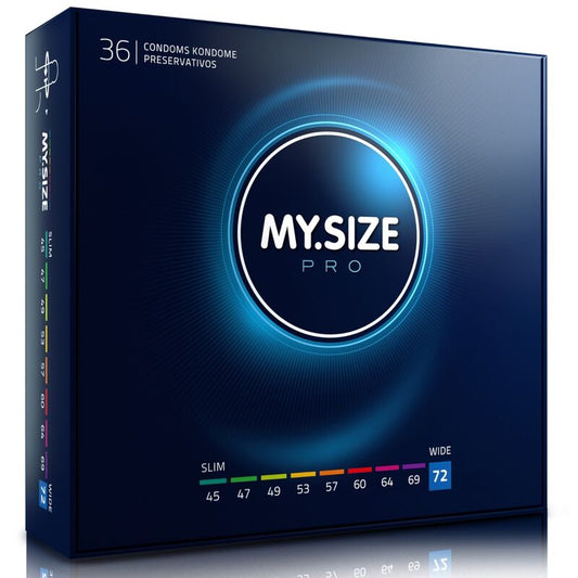 My Size Pro Condoms 72 Mm 36 Units | Niks.fi verkkokauppa