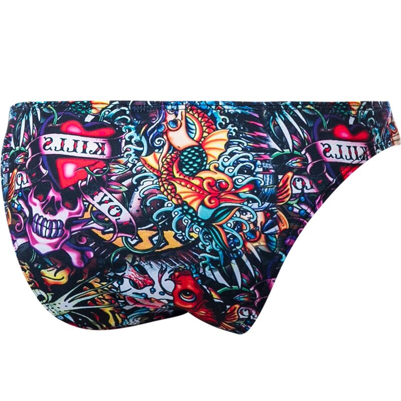 Cut4Men Low Rise Brief Tattoo S | Niks.fi verkkokauppa