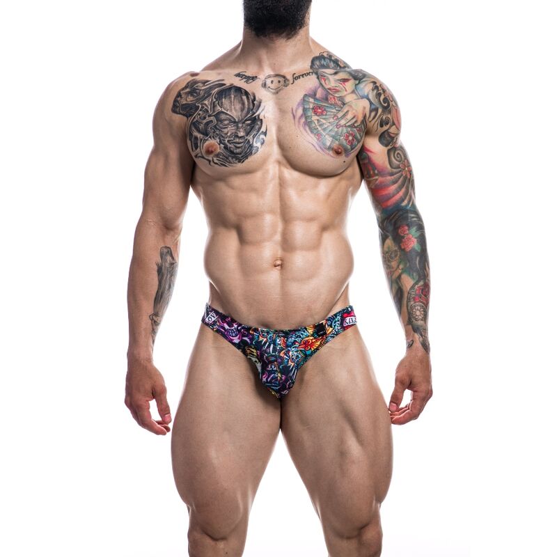 Cut4Men Low Rise Brief Tattoo S | Niks.fi verkkokauppa