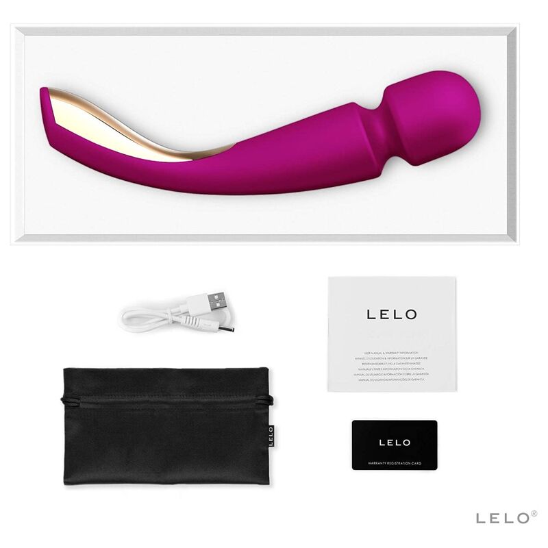 Lelo Smart Wand Medium 2 Purple Massager | Niks.fi verkkokauppa