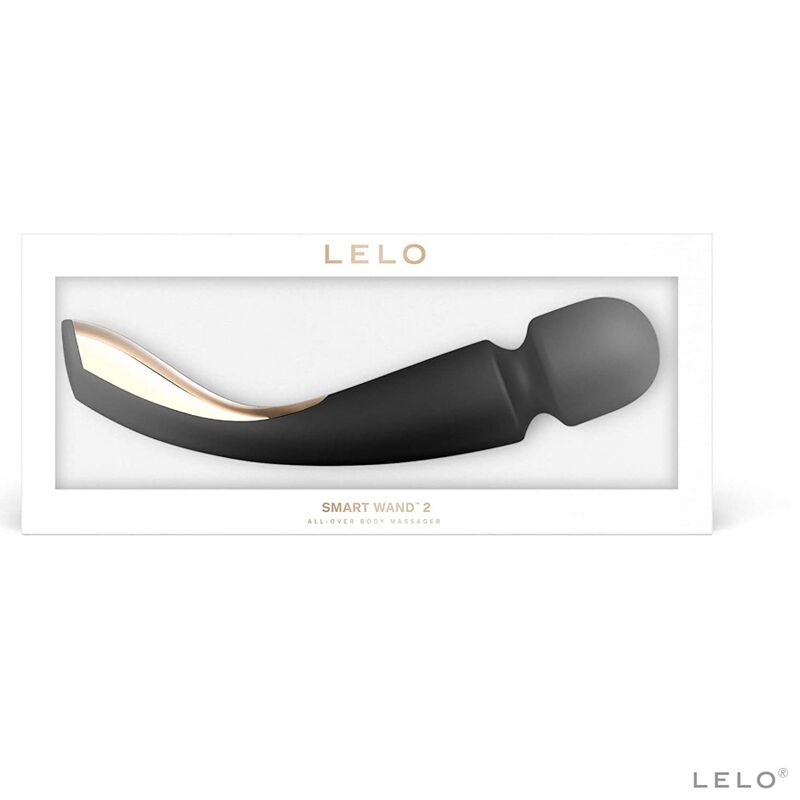 Lelo Smart Medium Wand 2 Black Massager | Niks.fi verkkokauppa