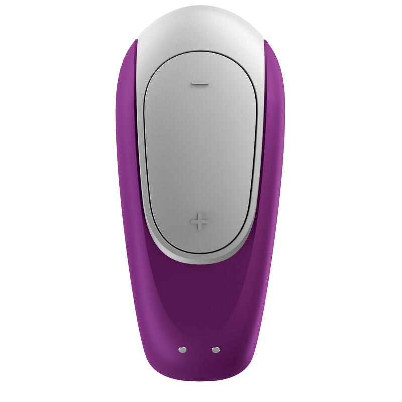 Satisfyer Double Fun Partner Vibrator Purple | Niks.fi verkkokauppa