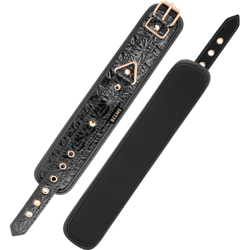 Begme Black Edition Premium Handcuffs With Neoprene Lining | Niks.fi verkkokauppa
