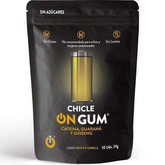 Wug Gum On Caffeine, Ginseng And Guarana Gum 10 Units | Niks.fi verkkokauppa