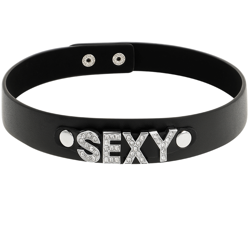 Coquette Chic Desire Sexy Vegan Leather Choker | Niks.fi verkkokauppa