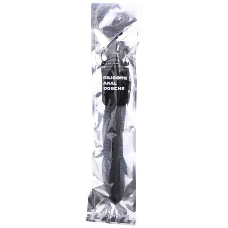 All Black Beaded Shower Anal Silicone 27 Cm | Niks.fi verkkokauppa