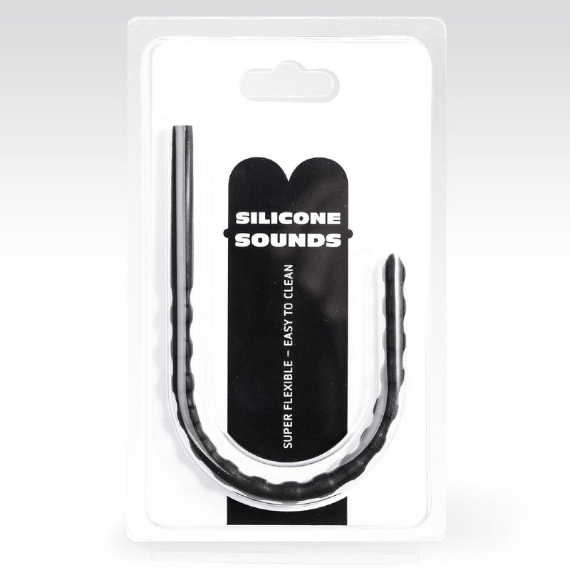 All Black 8/10 Mm Silicone Urethral Probe | Niks.fi verkkokauppa