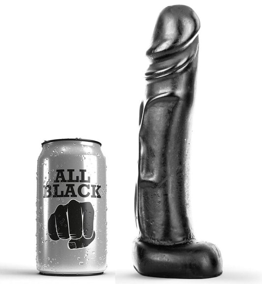 All Black Dildo 22 Cm | Niks.fi verkkokauppa