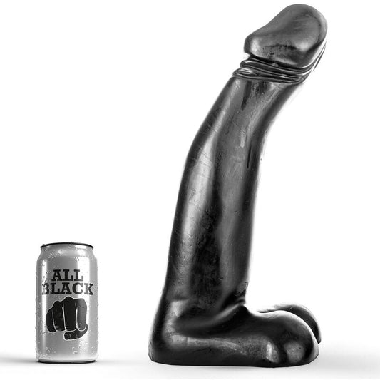 All Black Realistic Black Fisting Dildo 29 Cm | Niks.fi verkkokauppa