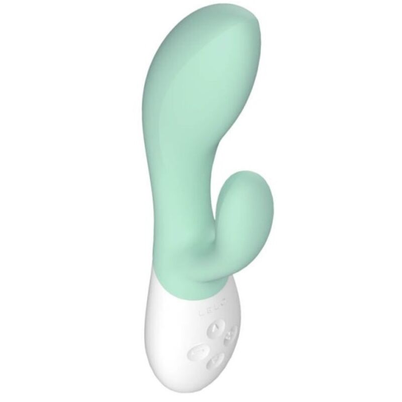 Lelo Ina 3 Green Rabbit Vibrator Luxury Seaweed | Niks.fi verkkokauppa