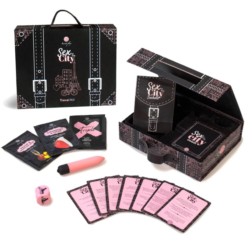 Secretplay Sex In The City Travel Kit (Es/En/De/Fr/Nl/Pt) | Niks.fi verkkokauppa