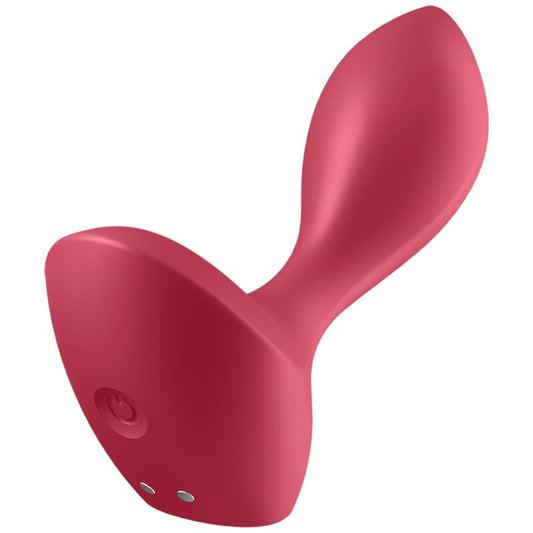 Satisfyer Backdoor Lover Vibrating Plug Red | Niks.fi verkkokauppa