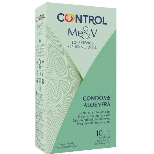 Control Condoms With Aloe Vera 10 Units | Niks.fi verkkokauppa