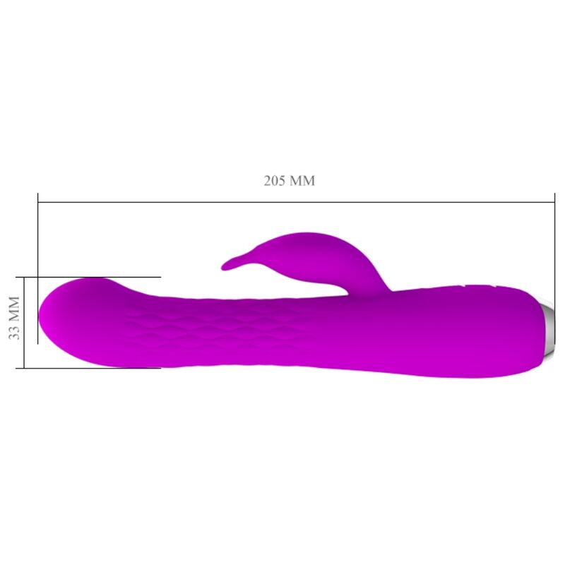 Pretty Love Molly Vibrator With Rechargeable Rotation | Niks.fi verkkokauppa