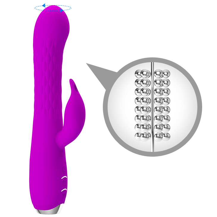 Pretty Love Molly Vibrator With Rechargeable Rotation | Niks.fi verkkokauppa