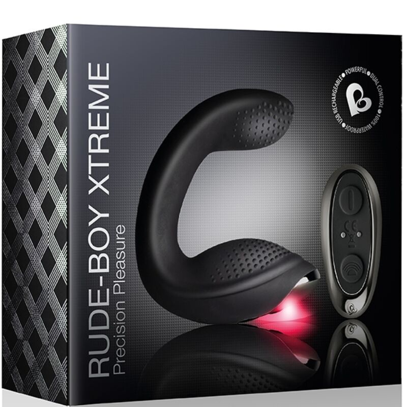 Rocks-Off Rude Boy Xtreme Prostate Massager | Niks.fi verkkokauppa
