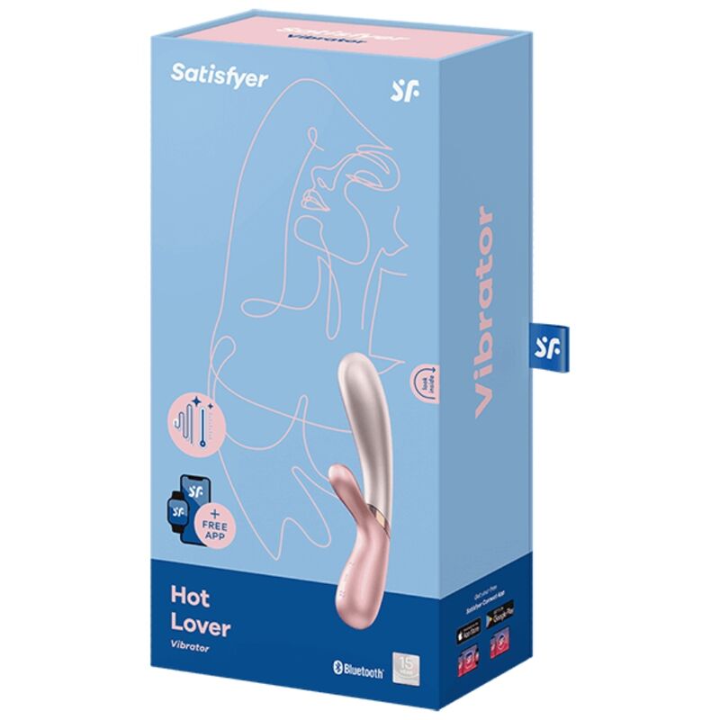 Satisfyer Hot Lover Vibraattori Ruusu-Beissi | Niks.fi verkkokauppa