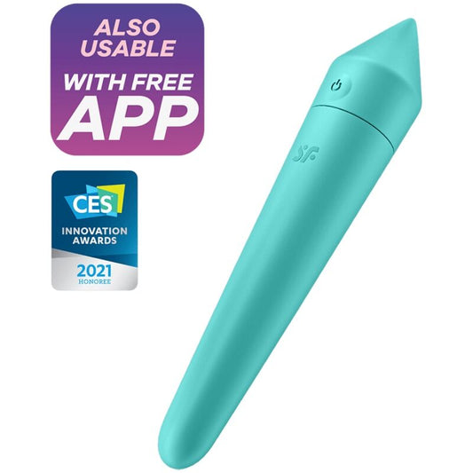 Satisfyer Ultra Power Bullet 8 Turquoise | Niks.fi verkkokauppa