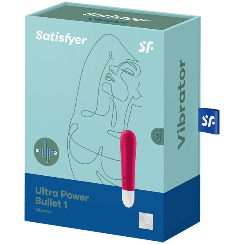 Satisfyer Ultra Power Bullet 1 Bala Vibradora Roja | Niks.fi verkkokauppa