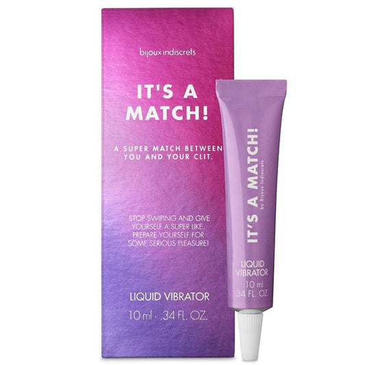 Bijoux Its A Match Liquid Vibrator 10 Ml | Niks.fi verkkokauppa