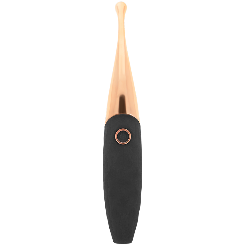 Ohmama Rechargeable Clitoris Stimulator 36 Modes Black-Pinkgold | Niks.fi verkkokauppa