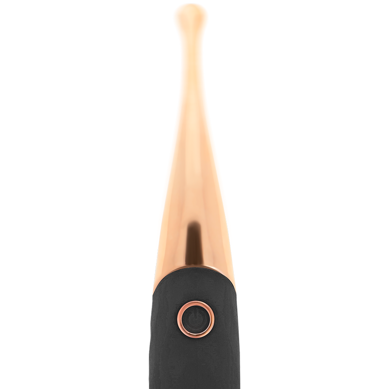 Ohmama Rechargeable Clitoris Stimulator 36 Modes Black-Pinkgold | Niks.fi verkkokauppa