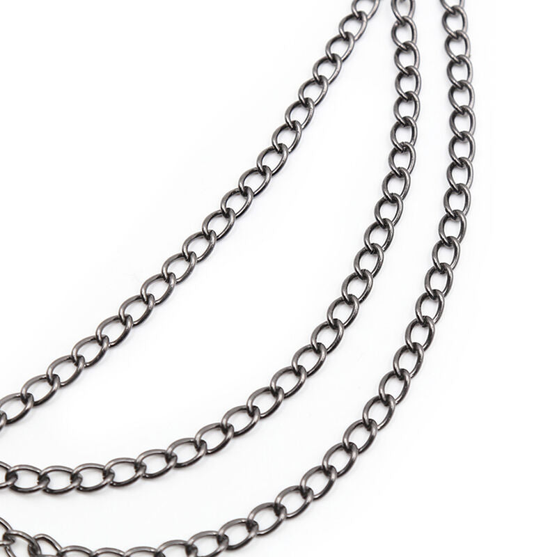 Ohmama Fetish Nipple Clamps With Black Chains | Niks.fi verkkokauppa