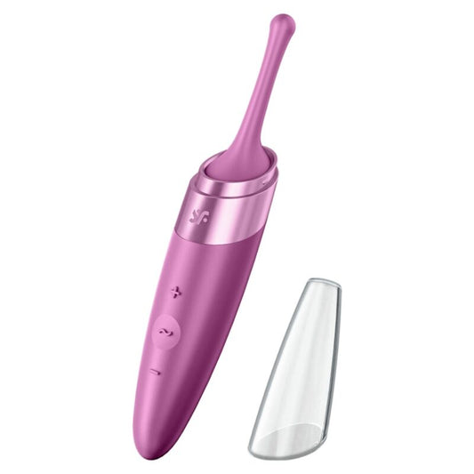 Satisfyer Twirling Delight Clit Tip Vibrator Purple | Niks.fi verkkokauppa