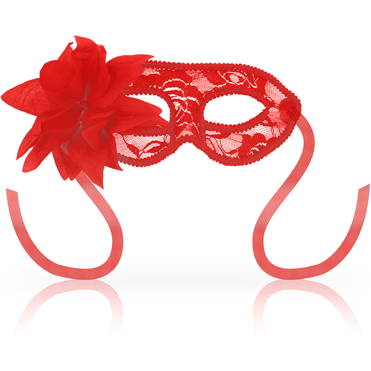 Ohmama Masks Masks With Lace And Red Flower | Niks.fi verkkokauppa