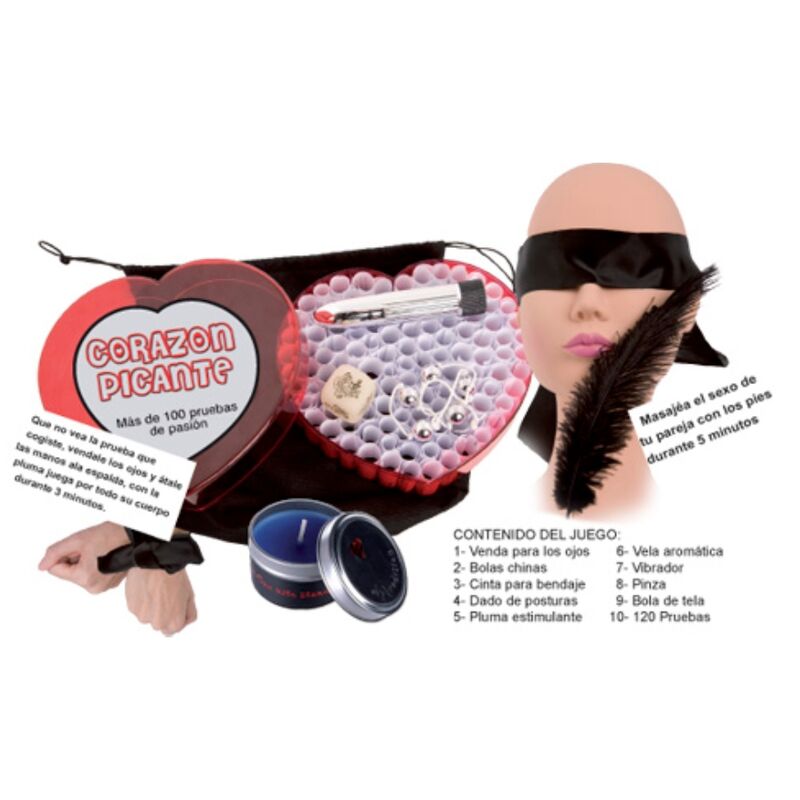 Diablo Picante Game Spicy Heart | Niks.fi verkkokauppa