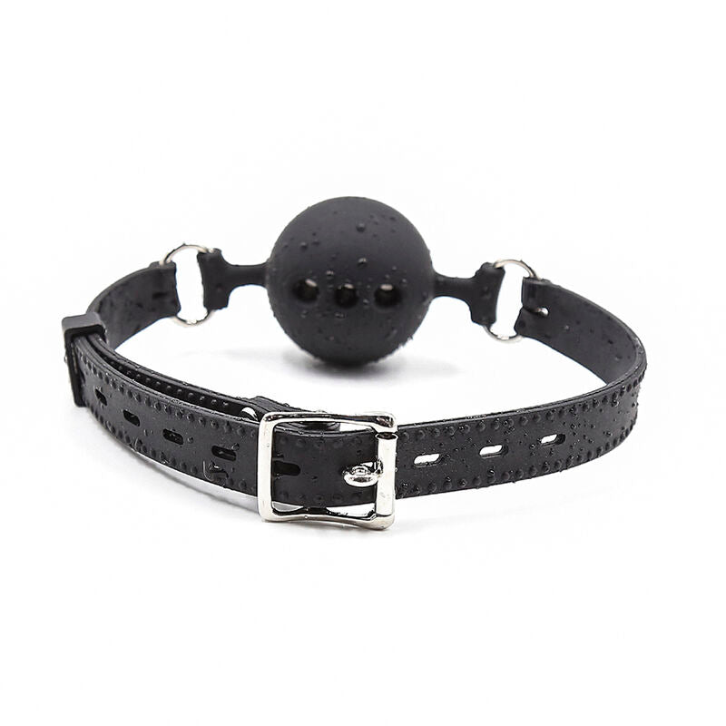 Ohmama Fetish Breathable Silicone Ball Gag Size L | Niks.fi verkkokauppa