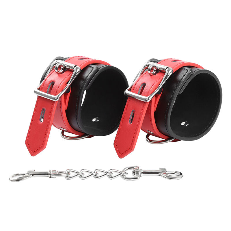 Ohmama Fetish Lock Buckle Wrist Restraints | Niks.fi verkkokauppa