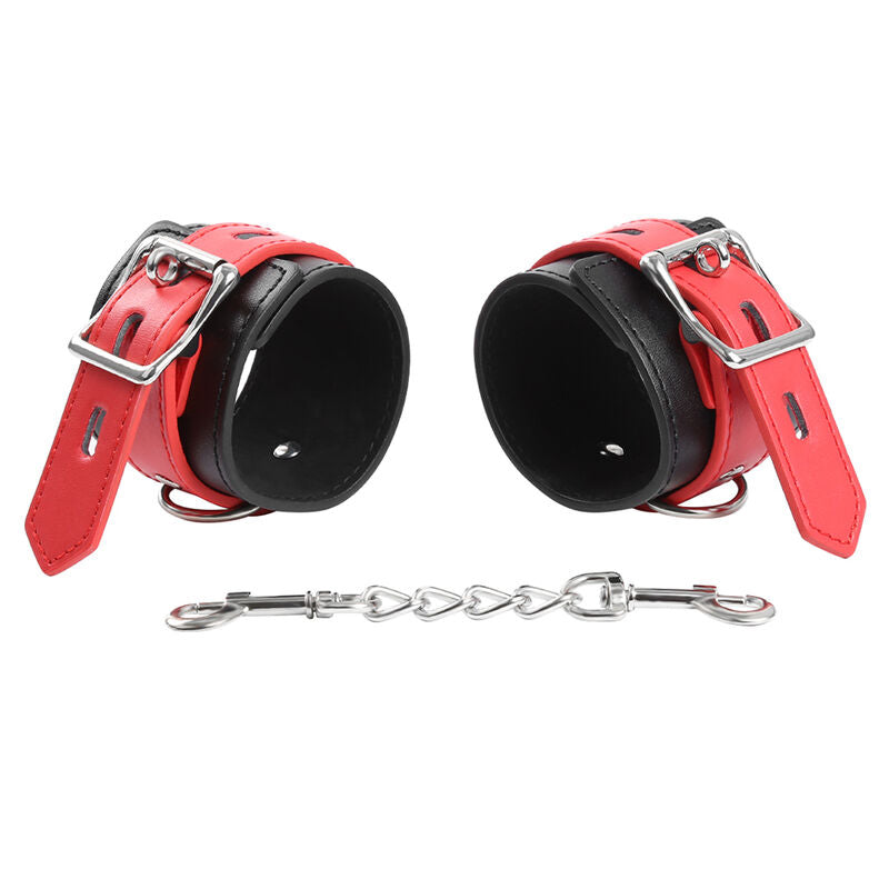 Ohmama Fetish Lock Buckle Wrist Restraints | Niks.fi verkkokauppa