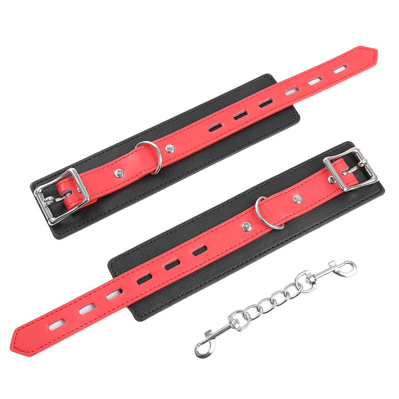 Ohmama Fetish Lock Buckle Wrist Restraints | Niks.fi verkkokauppa