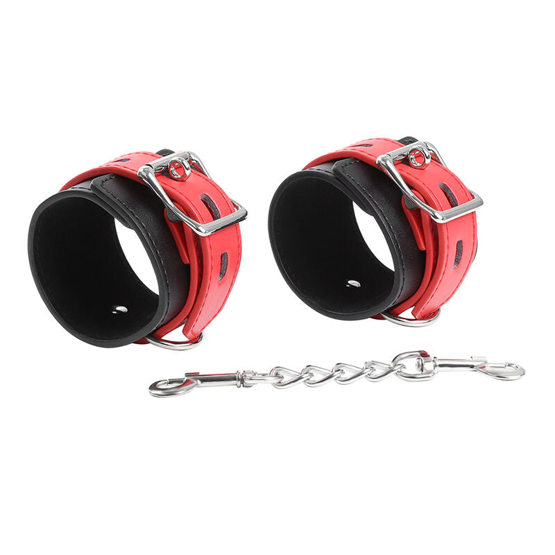 Ohmama Fetish Lock Buckle Wrist Restraints | Niks.fi verkkokauppa