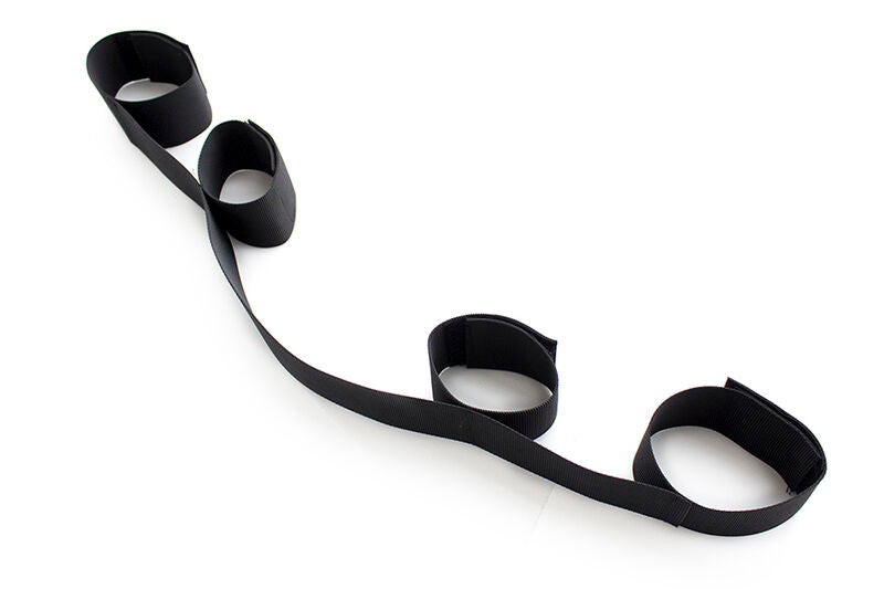 Ohmama Fetish Spreader Soft Bar Full Nylon Wrist Restraints | Niks.fi verkkokauppa