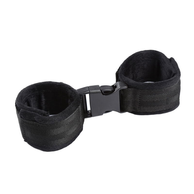 Ohmama Fetish Hook And Loop Fastener Nylon Wrist Restraints | Niks.fi verkkokauppa