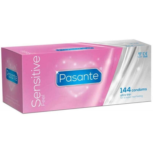 Pasante Sensitive Ultrafine Condoms 144 Units | Niks.fi verkkokauppa