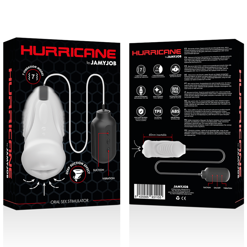 Jamyjob Hurricane Oral Sex Stimulator | Niks.fi verkkokauppa