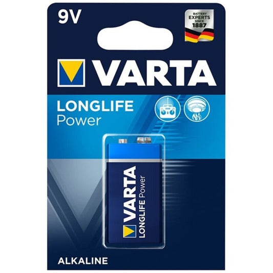 Varta Longlife Power Alkaline Battery 9V Lr61 1 Unit | Niks.fi verkkokauppa
